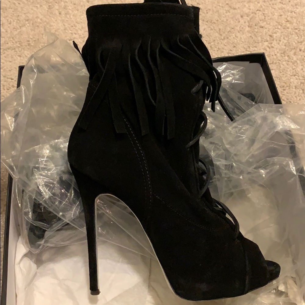 Giuseppe Zanotti Fringe Booties